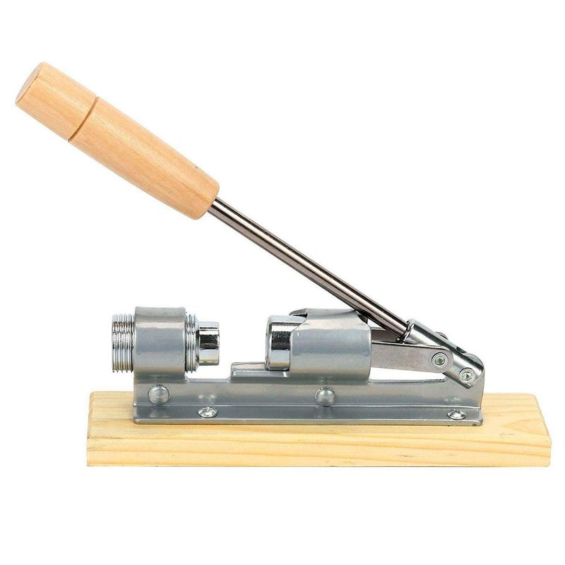 winvin Mechanical Heavy Duty Nut Cracker, Pecan Cracker Walnut Cracker Plier Opener Tool, Desktop Wood Base & Handle - Image 2